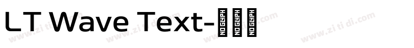 LT Wave Text字体转换